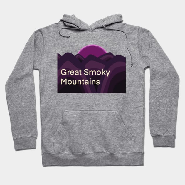 The Great Smoky Mountains Hoodie by Obstinate and Literate